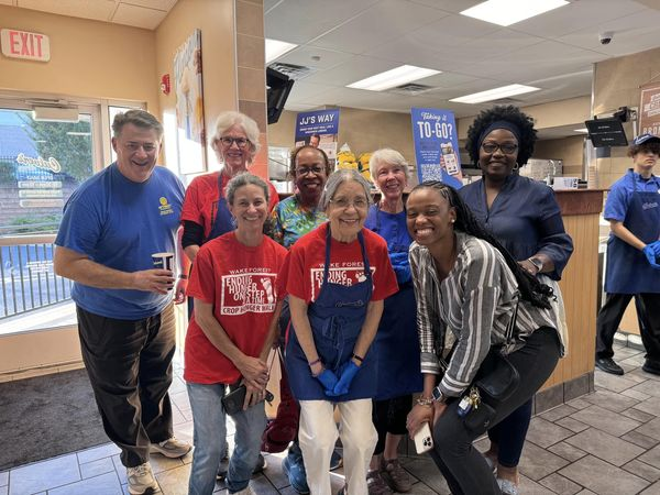 Thanks to Culver’s and your support we raised $500 to help end food insecurity in our community and globally.
#enough4all #CROPHungerWalk #EndHungerNow. #wakeforestnc