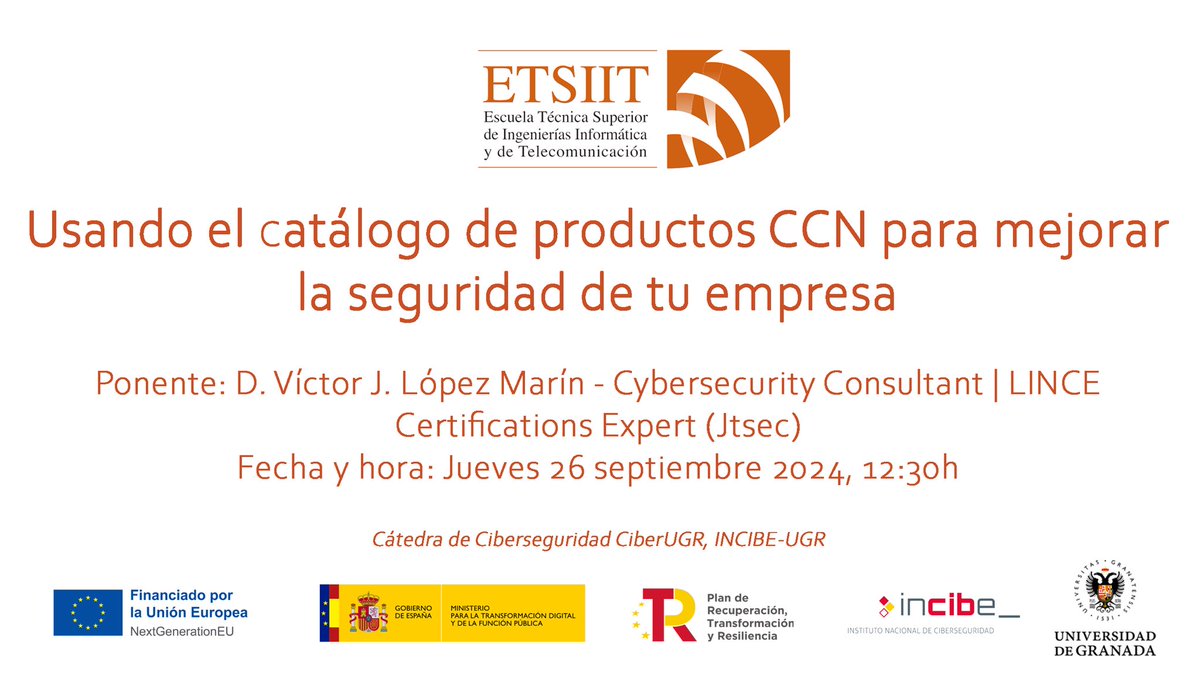 CatedraCiberUGR tweet media