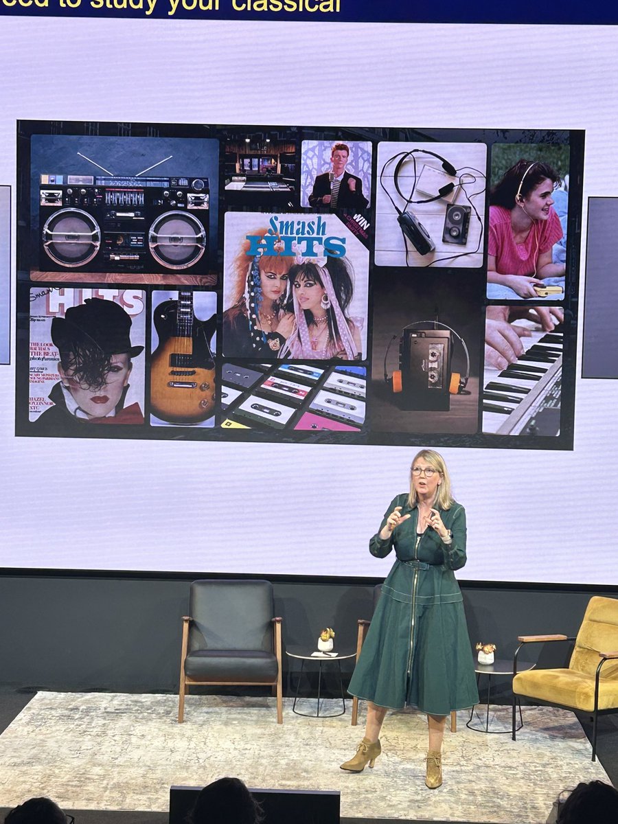 Next up the fabulous <a href="/jennylayfluffy/">Jenny Lay-Flurrie</a> Chief Accessability Officer at <a href="/Microsoft/">Microsoft</a> discussing the changing face of business, accessibility, inclusion, technology and how we need to respond 🙌🏼 @DisabilityIN