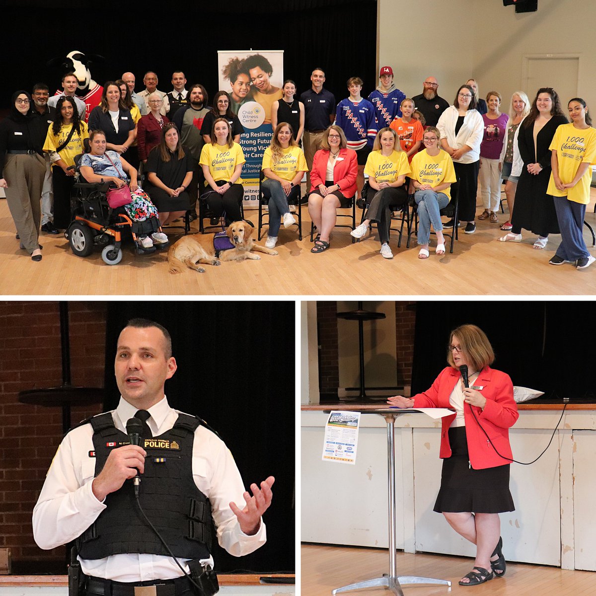 We were proud to attend the <a href="/ChildWitnessCtr/">Child Witness Centre</a> 1,000 Challenge celebratory event in Kitchener last night.

More than $25,000 was raised to support 25 child and youth victims in <a href="/RegionWaterloo/">Region of Waterloo</a>.

In 2023, <a href="/ChildWitnessCtr/">Child Witness Centre</a> supported over 1,000 local victims.

Visit
