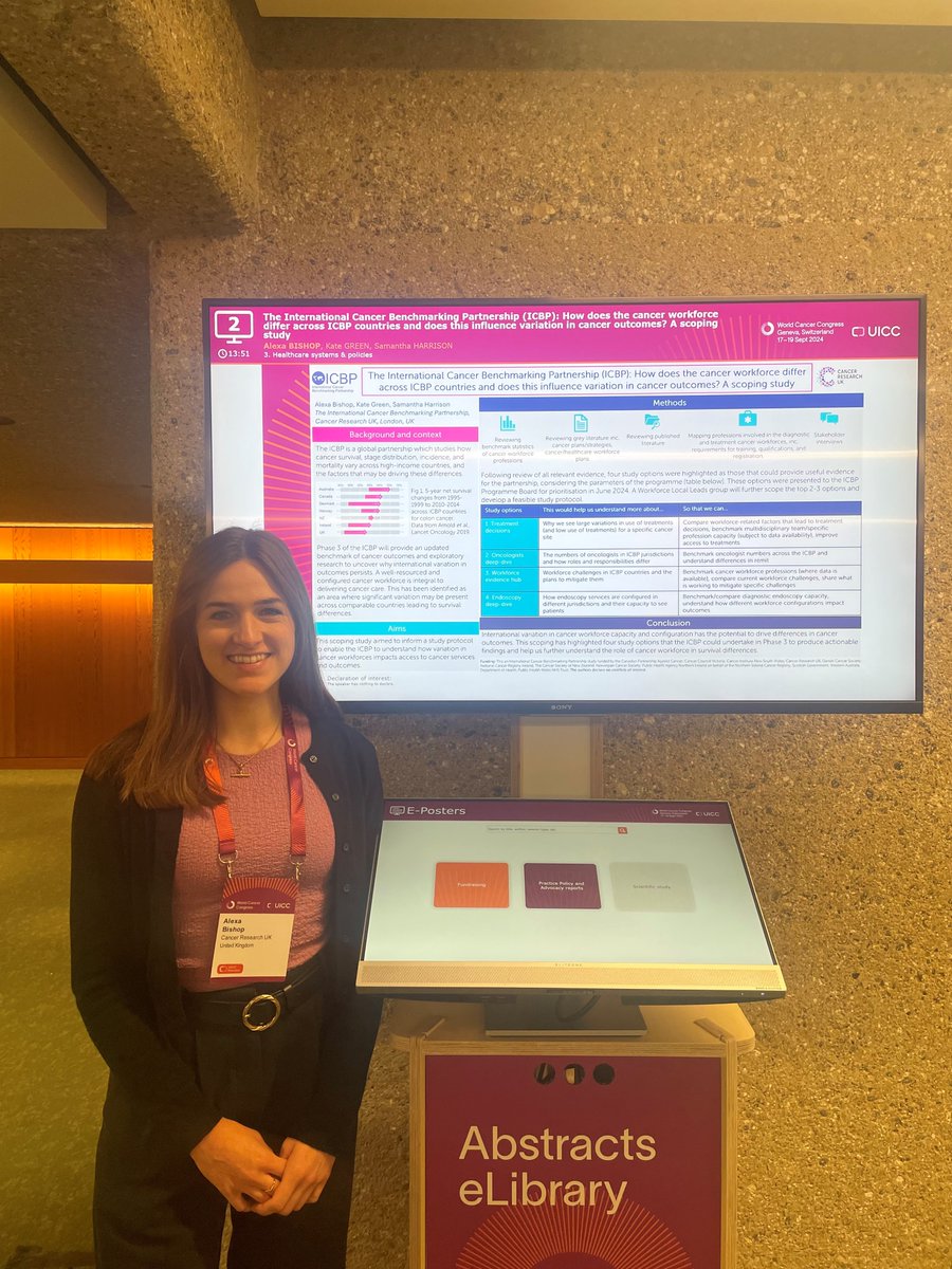 International Cancer Benchmarking Partnership (@icbpresearch) on Twitter photo We’re thrilled to showcase 8 posters in the e-library at this year’s <a href="/UICC/">Union for International #CancerControl</a> World Cancer Congress! These posters highlight recent papers from our treatment module, launching the newest benchmark, scoping for our new research on cancer workforce and ICBP’s impacts. Don’t miss out! We’re thrilled to showcase 8 posters in the e-library at this year’s <a href="/UICC/">Union for International #CancerControl</a> World Cancer Congress! These posters highlight recent papers from our treatment module, launching the newest benchmark, scoping for our new research on cancer workforce and ICBP’s impacts. Don’t miss out!