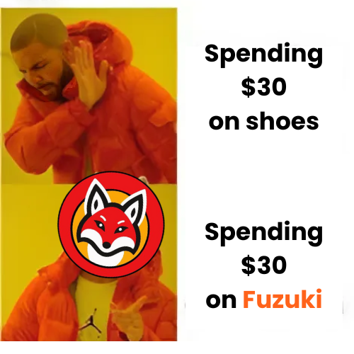 Fuzuki_Inu's tweet photo. Drake knows what’s up! Fuzuki Inu isn’t just another #token - it's your ticket to the moon!

Invest smart, and join the #FuzukiInu fam today!🐕💸"
Telegram: https://t.co/9nVr8gJ98e

#FuzukiInu #MemeCoin #CryptoInvesting #ToTheMoon #FuzukiToken #CryptoCommunity #Blockchain https://t.co/s1ovIOQVbj