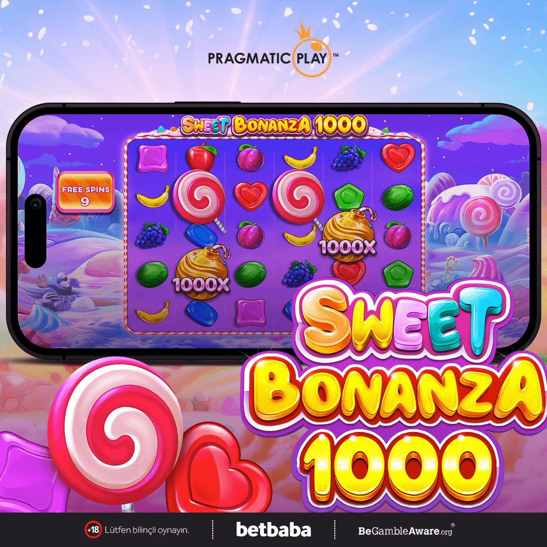 Betbabax's tweet photo. Şeker gibi kazançlara hazır mısınız? Sweet Bonanza 1000 ile bahsinizin 15000 katına kadar Betbaba'da kazanın! 

Çarşamba gününe özel %50 yatırım bonusu ile yatırın, kazancınızı katlayın! 15 dakikada çekim ile kazancın adresi Betbaba!
Giriş: https://t.co/MYewxFX3bV
#betbaba https://t.co/XS0zHX3l1U