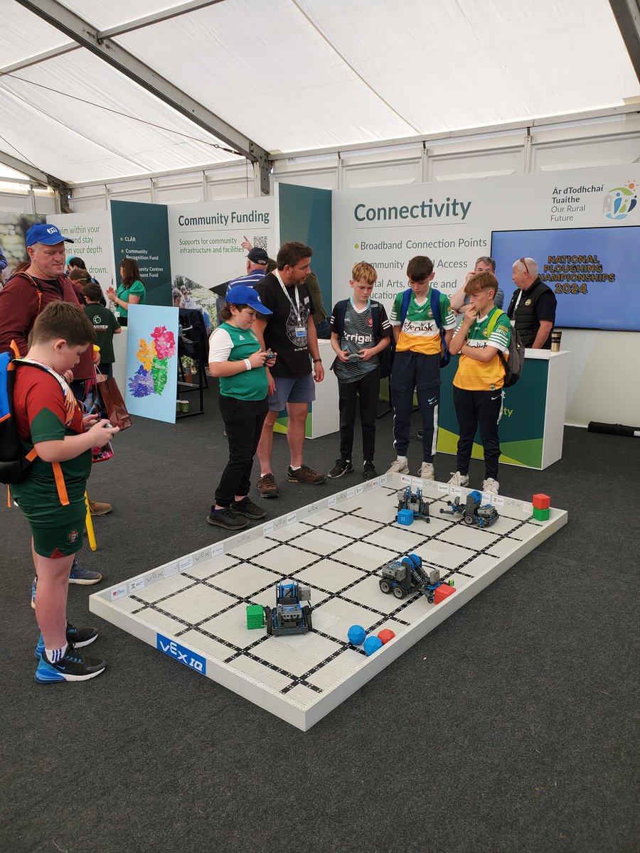 David Hodge (@davidfhodge) on Twitter photo Beautiful day <a href="/NPAIE/">National Ploughing</a> #Ploughing24 Come over to the @DeptRCD tent and drive a <a href="/MTU_ie/">Munster Technological University</a> VEX IQ Robots. <a href="/hugh_mcglynn/">Hugh McGlynn</a> <a href="/DeanHodge_OCC/">Dean Hodge</a> <a href="/offalycoco/">Offaly County Council</a> <a href="/LaoisCouncil/">Laois County Council</a> Beautiful day <a href="/NPAIE/">National Ploughing</a> #Ploughing24 Come over to the @DeptRCD tent and drive a <a href="/MTU_ie/">Munster Technological University</a> VEX IQ Robots. <a href="/hugh_mcglynn/">Hugh McGlynn</a> <a href="/DeanHodge_OCC/">Dean Hodge</a> <a href="/offalycoco/">Offaly County Council</a> <a href="/LaoisCouncil/">Laois County Council</a>