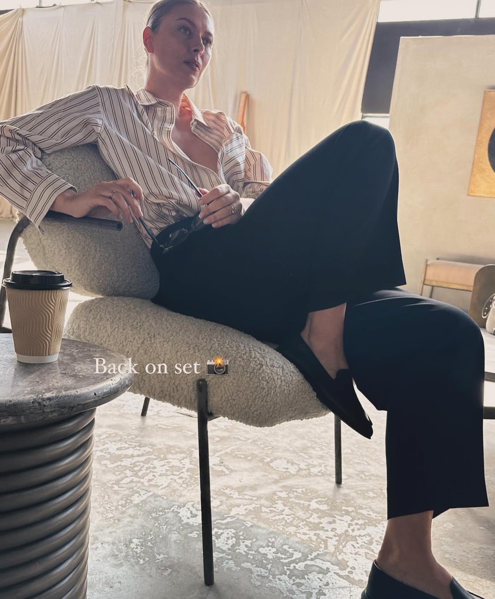 wesupportmasha's tweet photo. Back on set. 📸 https://t.co/pnXMseJuYo
