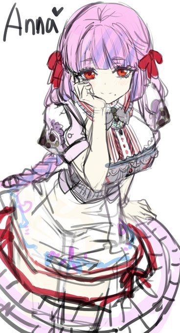 OCコンセプトアートの整理‼️ 細かいところで少しずつデザインを記憶の中で忘れているので描くたびにデザイン細かく変わっている~😆🎵🎵🎵🎵 