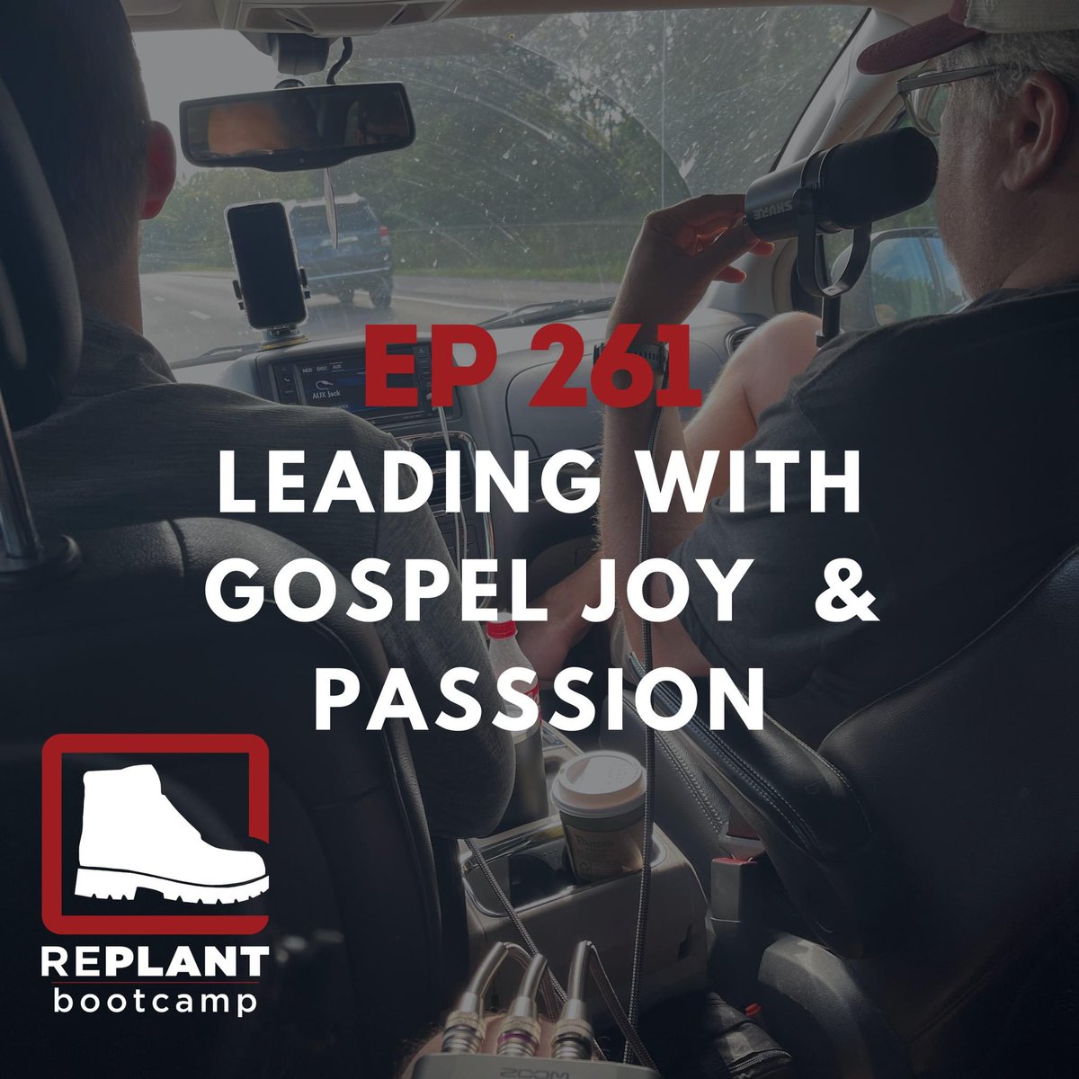 Join Hallock and Brandon for one more roadshow episode as the guys dive into the importance of leading with gospel joy and passion. Listen on your favorite podcast platform or on our website: replantbootcamp.com/podcast/ep261/