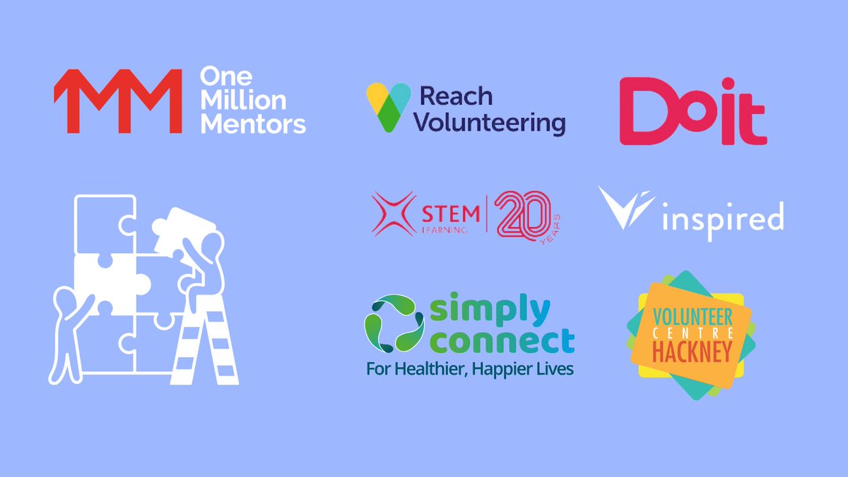 One Million Mentors (@onemillionmntrs) on Twitter photo Our campaign to secure passionate and dedicated mentors has been hugely boosted by the incredible support of volunteering websites sharing our opportunities 🙏
Massive thanks to Simply Connect, <a href="/vinspired/">Vinspired</a>, <a href="/STEMLearningUK/">STEM Learning</a>, <a href="/VCHackney/">Volunteer Centre Hackney</a>, <a href="/ReachVolunteer/">Reach Volunteering</a>, Do it, and many more! 🌟 Our campaign to secure passionate and dedicated mentors has been hugely boosted by the incredible support of volunteering websites sharing our opportunities 🙏
Massive thanks to Simply Connect, <a href="/vinspired/">Vinspired</a>, <a href="/STEMLearningUK/">STEM Learning</a>, <a href="/VCHackney/">Volunteer Centre Hackney</a>, <a href="/ReachVolunteer/">Reach Volunteering</a>, Do it, and many more! 🌟