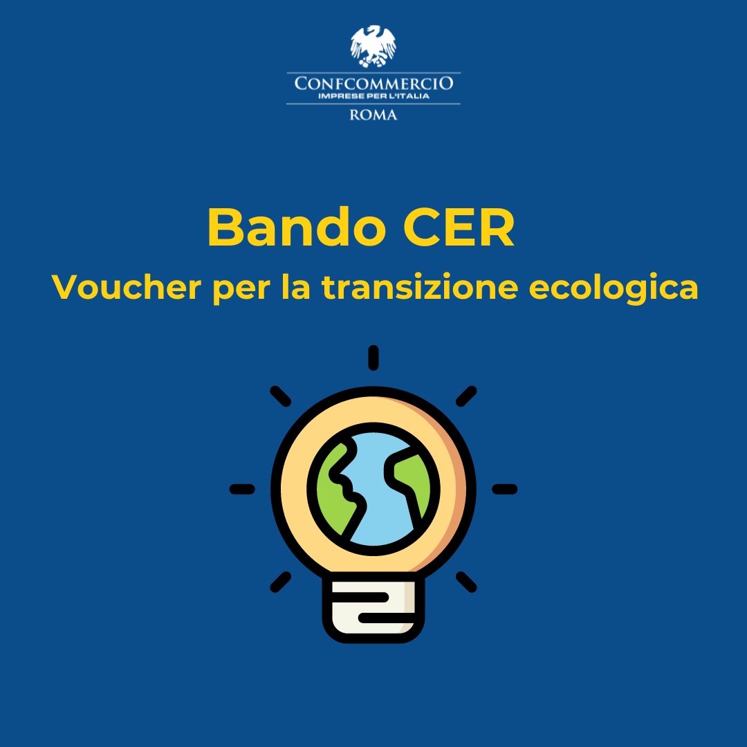 🌍💡La Camera di Commercio di Roma supporta la transizione ecologica del territorio promuovendo la costituzione di nuove Comunità Energetiche Rinnovabili (CER) tra imprese di Roma e provincia.
Scopri di più consultando la nostra news: confcommercioroma.it/bando-cer-comu…