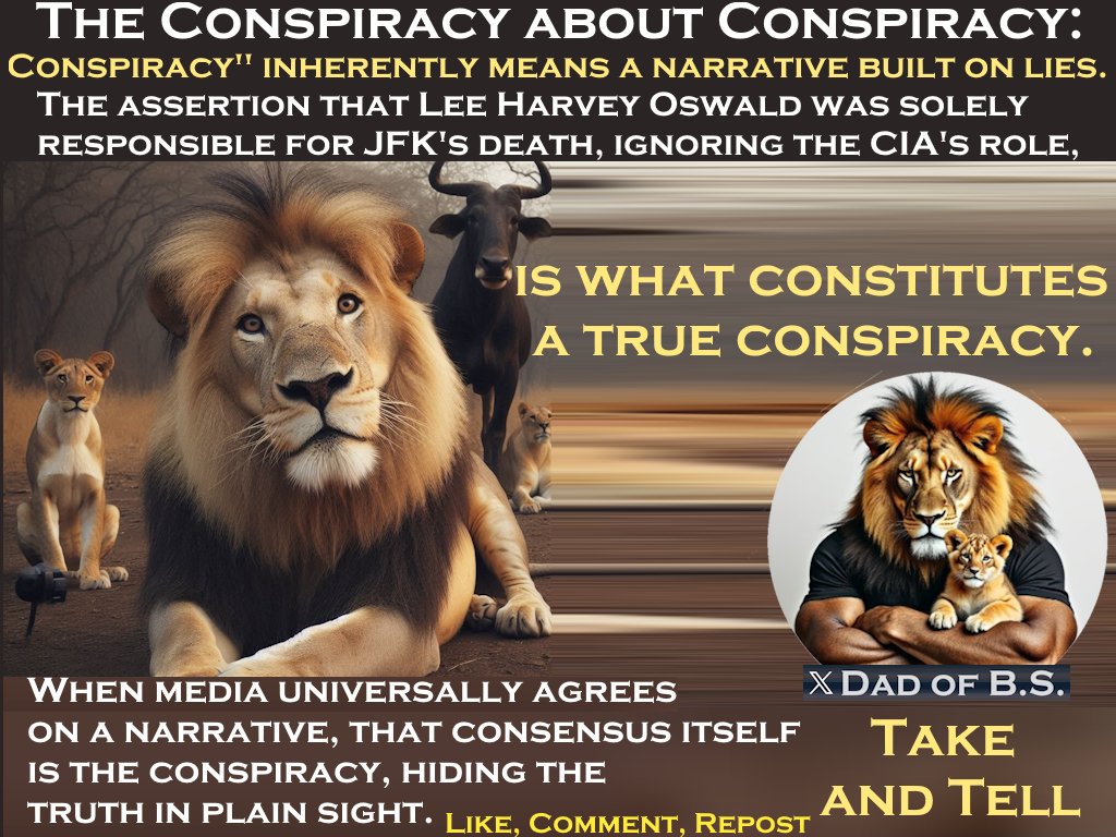 DadOfBS's tweet photo. Conspiracy about conspiracy. 
#Conspiracy #NotBSbyBS https://t.co/HBLxuUJnRG