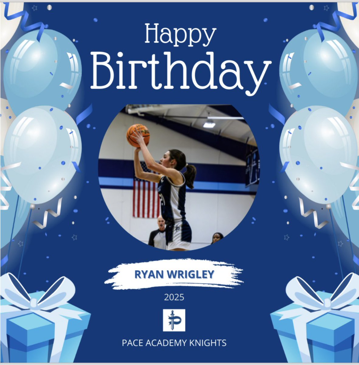 Pace Academy Girls Basketball (@paceknights_gbb) on Twitter photo Happy Knightday, Ryan!! Enjoy your day, Senior. βοΈππβοΈ Happy Knightday, Ryan!! Enjoy your day, Senior. βοΈππβοΈ