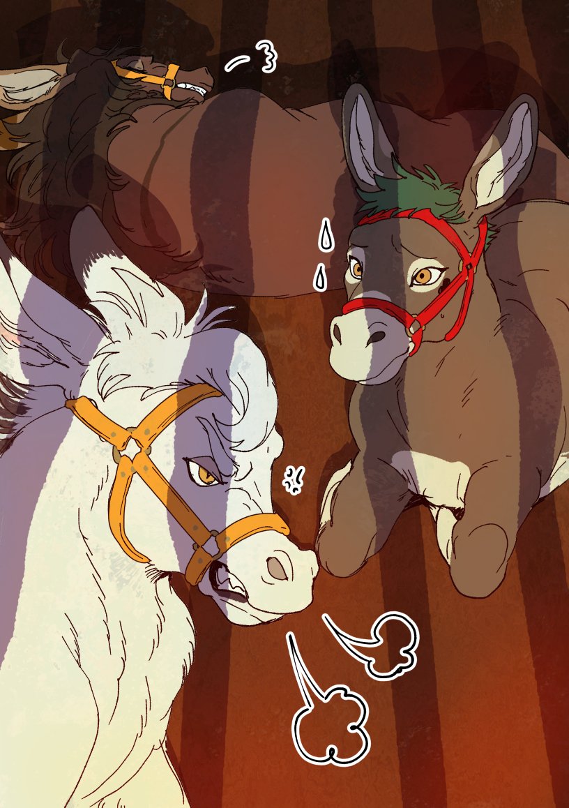 chigeno_3's tweet image. 全員捕獲🫏🎪
※🫏化 #擬獣化