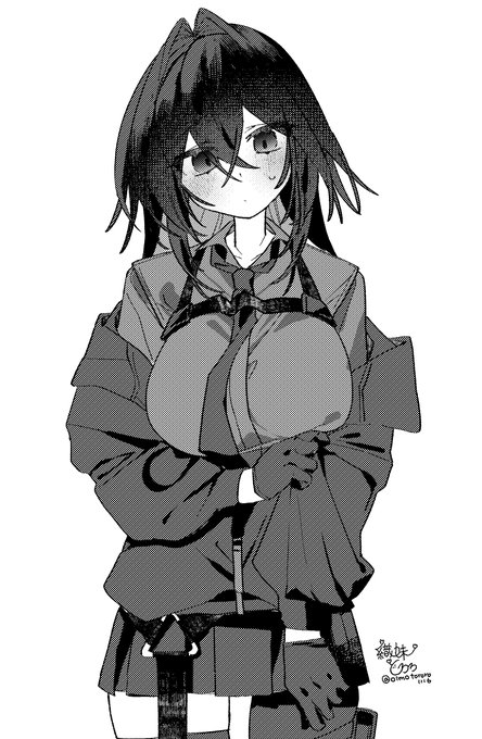 べた塗り練習の勇花 