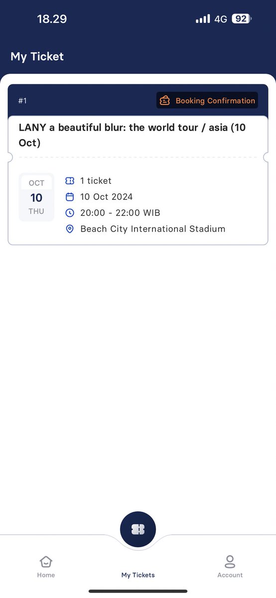 dheaamn's tweet photo. WTS
WANT TO SALE

LANY in Jakarta - a beautiful blur : The World Tour (Asia)
10 Oktober 2024 (day 2)

• 1 tix festival
• punya pribadi
• 1,5 juta

Kalo minat DM aja yaa kesini, atau ke ig: dheanindyaps. Thankyou😊

wts wtb jual tiket konser lany jakarta ancol https://t.co/HTppC4u2vU