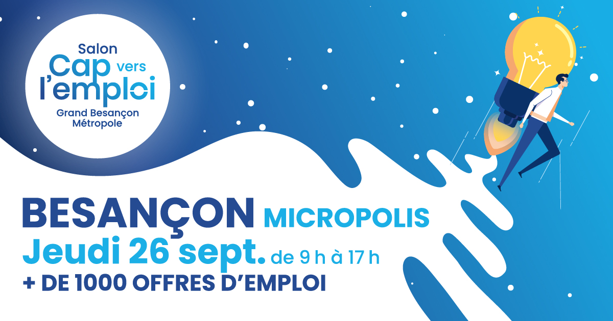 📢 La CPAM du Doubs sera présente au salon Cap vers l’emploi, à Micropolis #Besançon, le jeudi 26 septembre, de 9h à 17h.
Venez nous rencontrer et n’oubliez pas votre CV ! 📝
▶ Entrée libre
▶ Plus d’infos : urls.fr/q9fPl6
#LaSécuRecrute #SemaineEmploiSécu