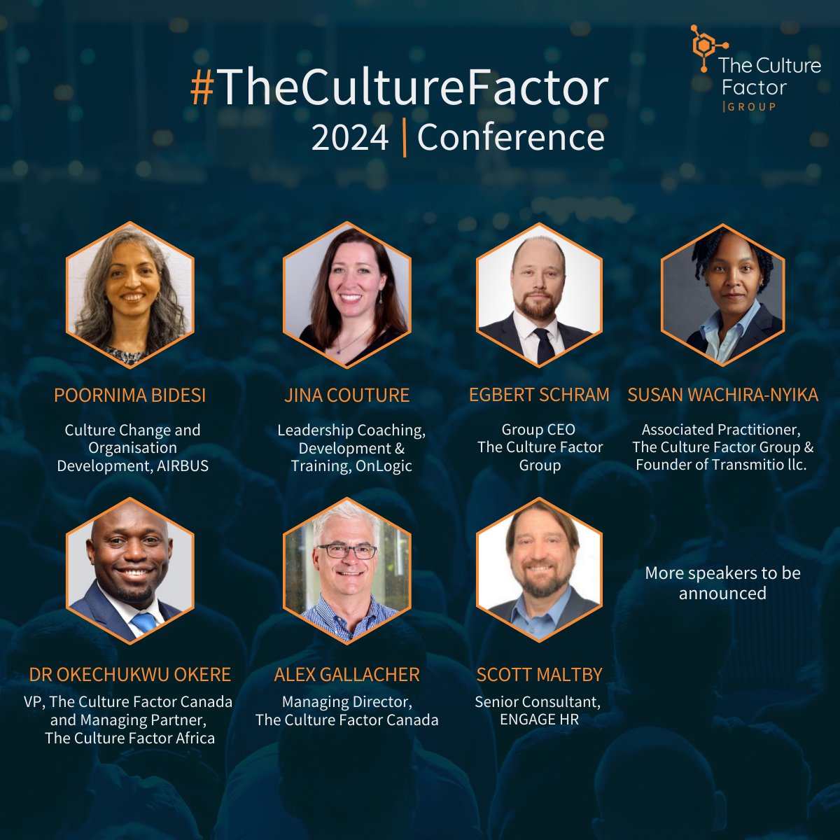 At #TheCultureFactor2024, industry giants like Airbus, OnLogic, and more surprise guests will step into the spotlight to share exclusive insights you won’t hear anywhere else!
Learn from the best—register today!
#LeadershipInAction  #CorporateCulture hubs.li/Q02Qfr-q0