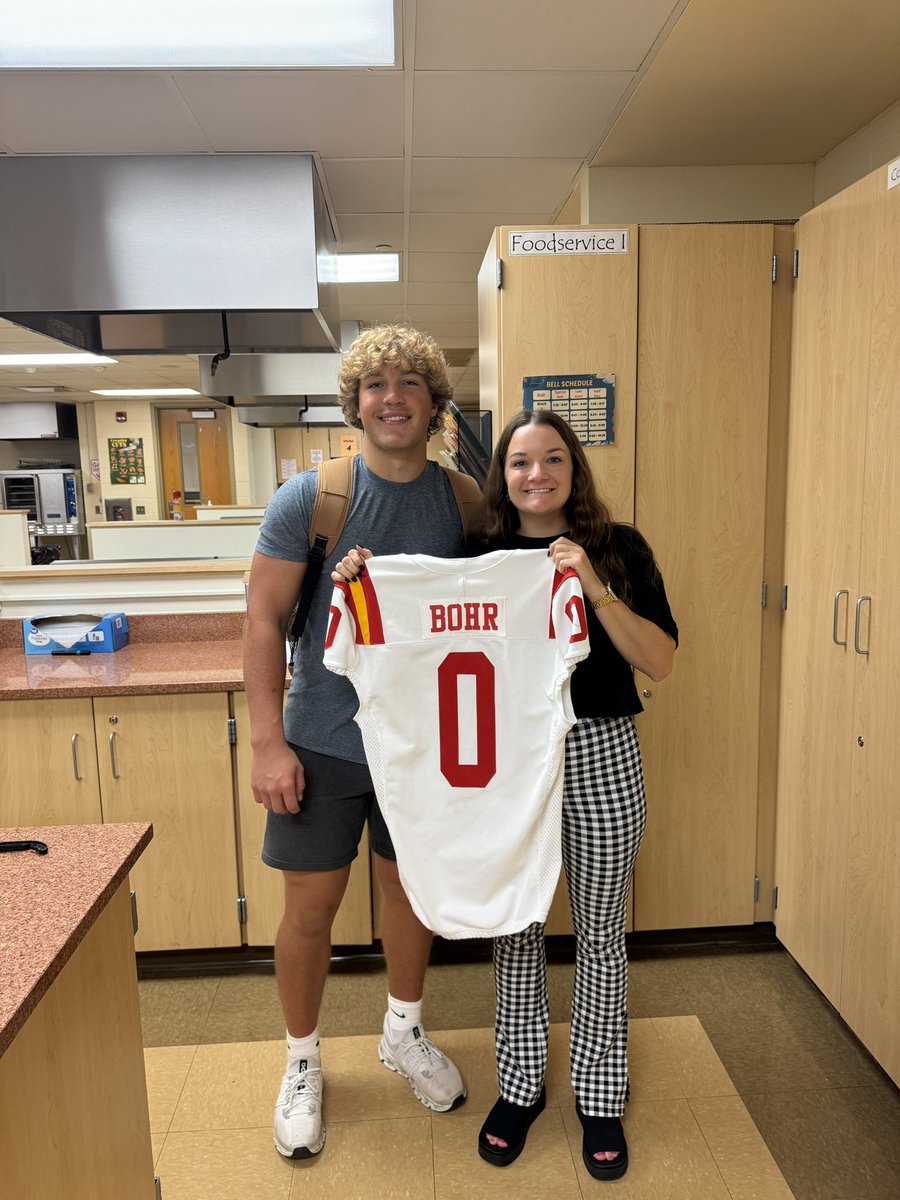 Rj Bohr (@rjbohrr) on Twitter photo Happy Teacher Appreciation Week! Thank you Miss Behrens for being an awesome role model and motivating me to become a better student! <a href="/BataviaFootball/">Batavia Football</a> Happy Teacher Appreciation Week! Thank you Miss Behrens for being an awesome role model and motivating me to become a better student! <a href="/BataviaFootball/">Batavia Football</a>