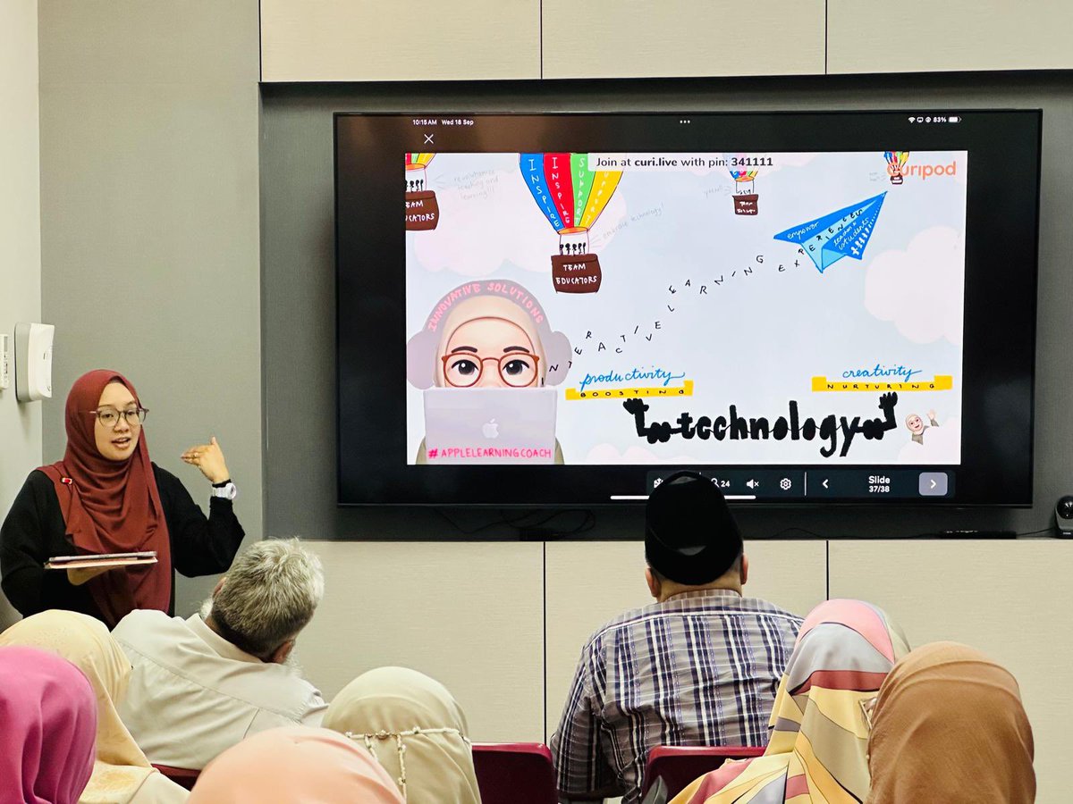 Blessed to have been given the opportunity to present to guests from MUIS as well as curriculum teams and educators from other madrasahs.