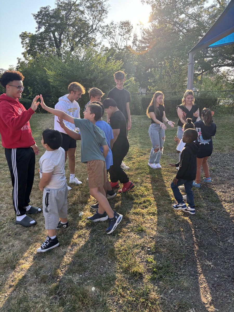Some great student-athletes giving back to the community and getting ready for our 2nd Unified Soccer game on 10/3!!