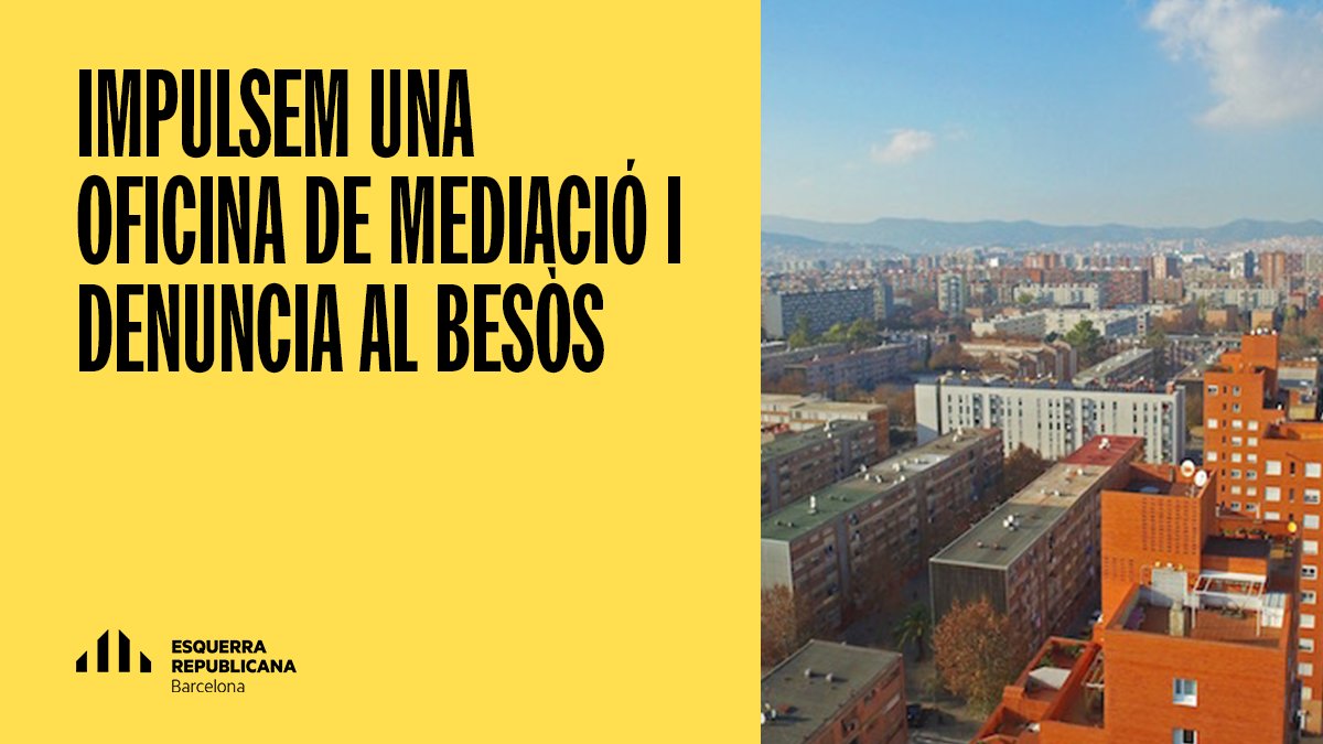 Impulsem la creació d'una Oficina de mediació i denúncia per millorar la convivència a la franja del Besòs. La inicaitiva busca combinar la tasca policial amb la mediació social i apropar els serveis de prevenció de conflictes als barris

✅ Aprovada per la majoria de grups