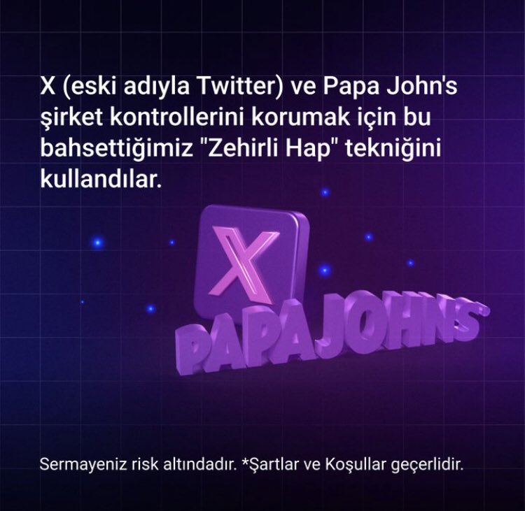 selda_xm's tweet image. &apos;Zehirli Hap&apos; terimini hiç duydunuz mu? İpucu: Bu sinsi bir kurumsal savunma hamlesidir! 🛡️💊
Sola kaydırın
⬅️ Daha fazlası için link bio&apos;da!

#XMTurkey #LearnWithXM #XMTradingEducation #PoisonPill