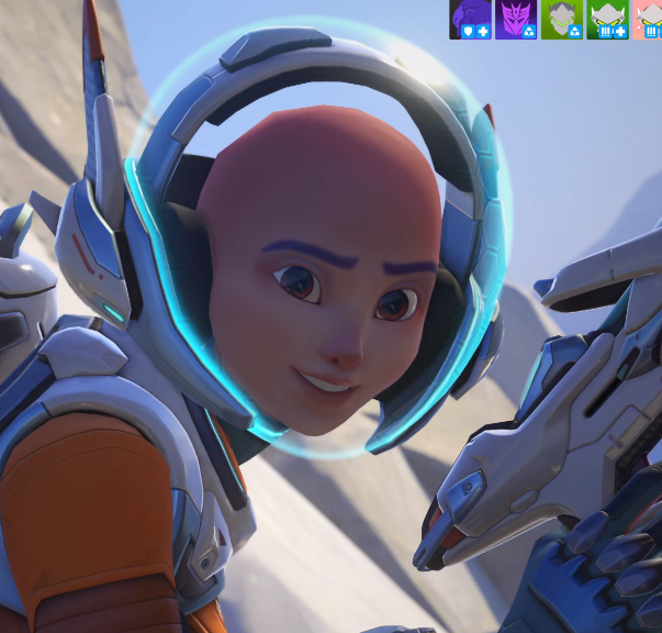 friend's overwatch glitched and now Juno is bald