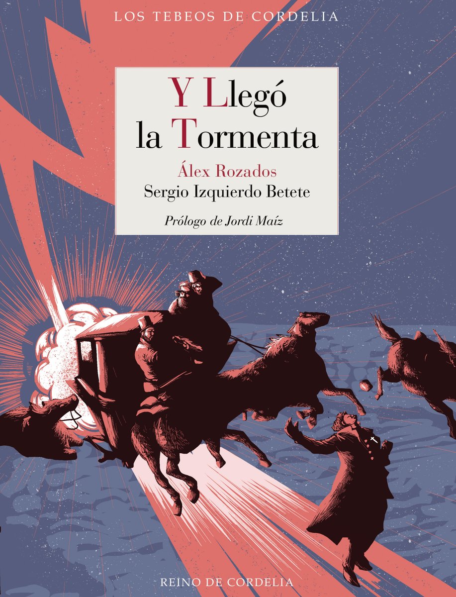 Está ya aterrizando en las librerías "Y llegó la tormenta", el nuevo cómic que he realizado con mi amigo Álex Rozados y que ha sido publicado por <a href="/reinodecordelia/">Reino de Cordelia</a>  Un viaje a la Rusia de "los demonios" de Dostoyevski que no podéis perderos: reinodecordelia.es/producto/y-lle…