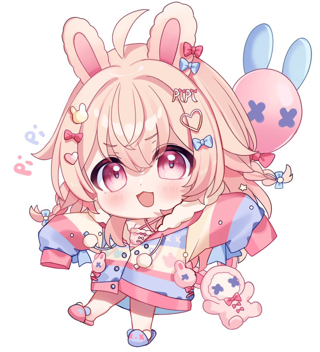 chocola_vt's tweet photo. Pipipi 🐰 #MMOARTPG https://t.co/KR3eJVxgZN