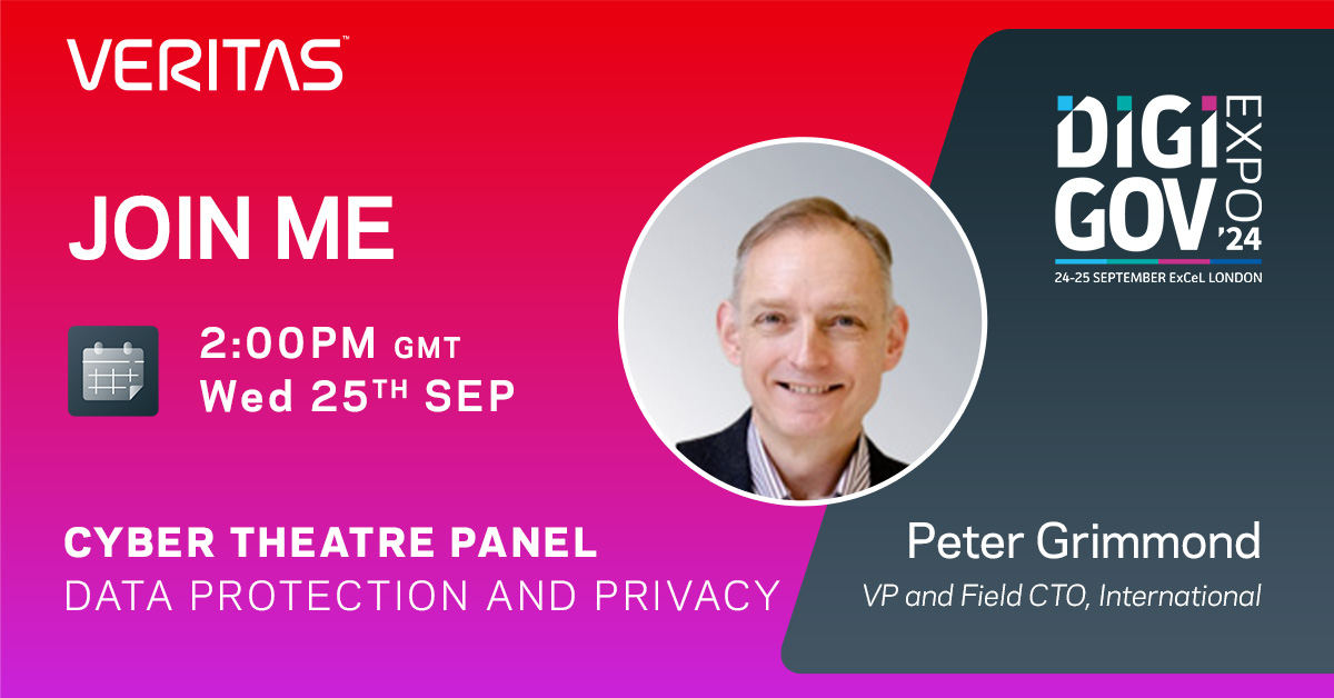 Veritas Tech EMEA tweet media