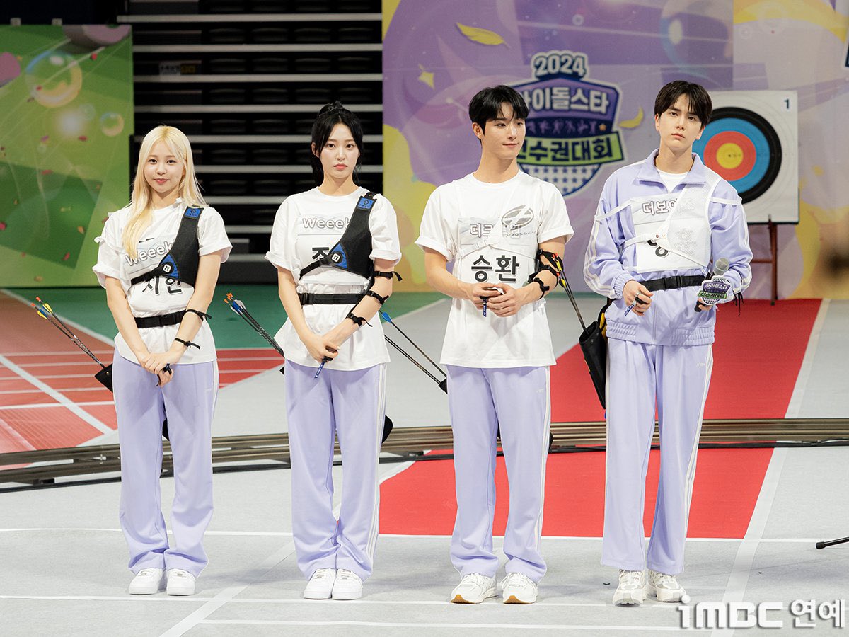 jihawnie's tweet image. IST  team’s  charm  who’s  ready  to  be  the  greatest  archer— daileee, journey, and the b could see it through our charm, we bring silver medals to you!🥈🏹