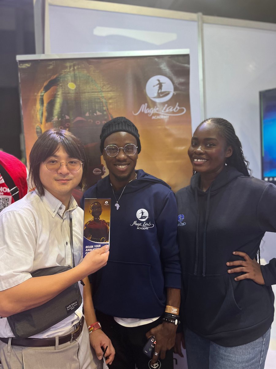 MagicLabacademy's tweet image. We had an incredible time at Lagos Comic Con on Saturday! 🎉 Don’t forget, we’re currently enrolling for our 3D Animation Physical and Virtual Monthly training programs!
Apply here: admission.magiclab.studio
#LagosComicCon #Animation #AfricaAnimation #3DAnimation #Lagos