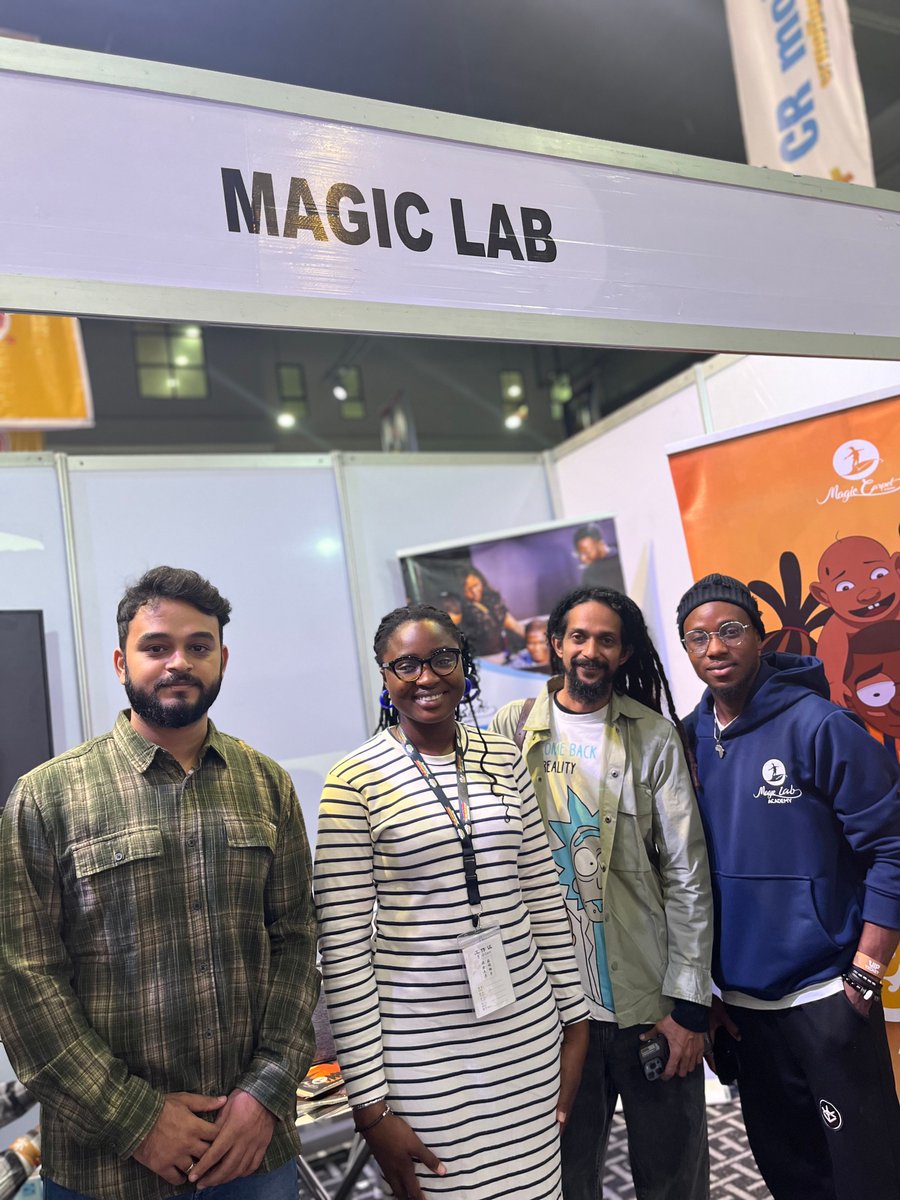 MagicLabacademy's tweet image. We had an incredible time at Lagos Comic Con on Saturday! 🎉 Don’t forget, we’re currently enrolling for our 3D Animation Physical and Virtual Monthly training programs!
Apply here: admission.magiclab.studio
#LagosComicCon #Animation #AfricaAnimation #3DAnimation #Lagos