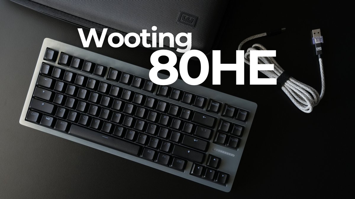 みとかと　Wooting 80HE Wooting 80HE - Our most competitive keyboard yet
