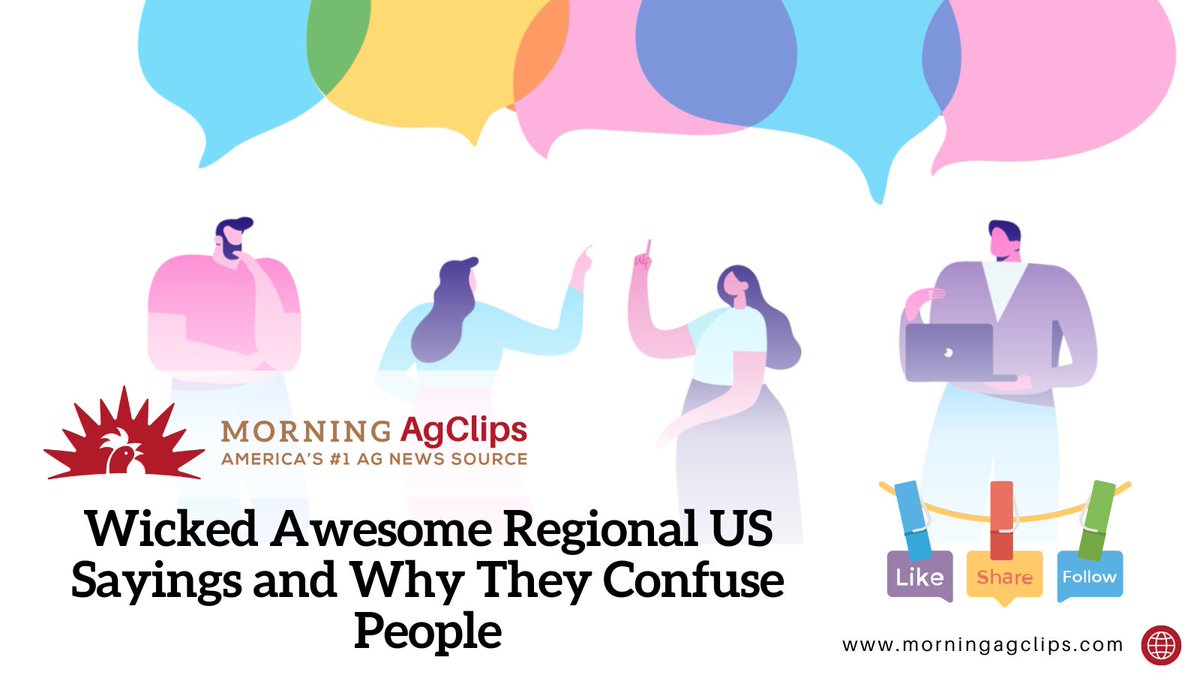 AgClips's tweet image. Read on for a fun, coast-to-coast trip on how Americans refer to everyday things using different words, phrases and slang.

Read on: hubs.la/Q02P_Mrb0

#funfacts #funhistory #news