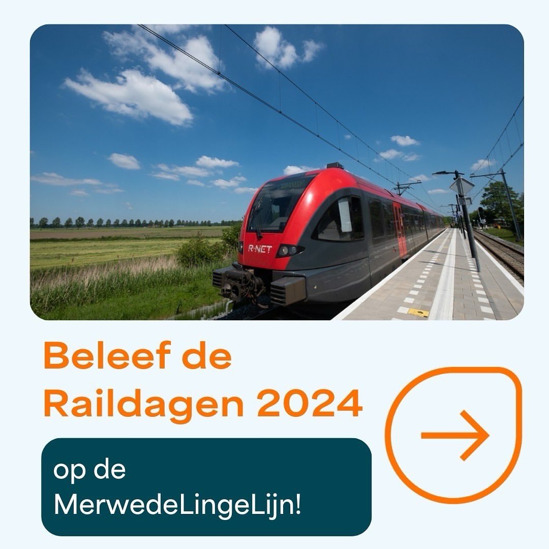 merwedelinge's tweet photo. Beleef de Raildagen 2024 op de @merwedelinge 

Altijd al eens willen weten hoe het voelt om in de cockpit van een trein te zitten? Dit is je kans!

#Raildagen2024 #MerwedeLingeLijn #Treinliefhebbers #KijkjeInDeCockpit #Qbuzz #OpenDag #DMG

1/3 https://t.co/ujIgrl0uRS