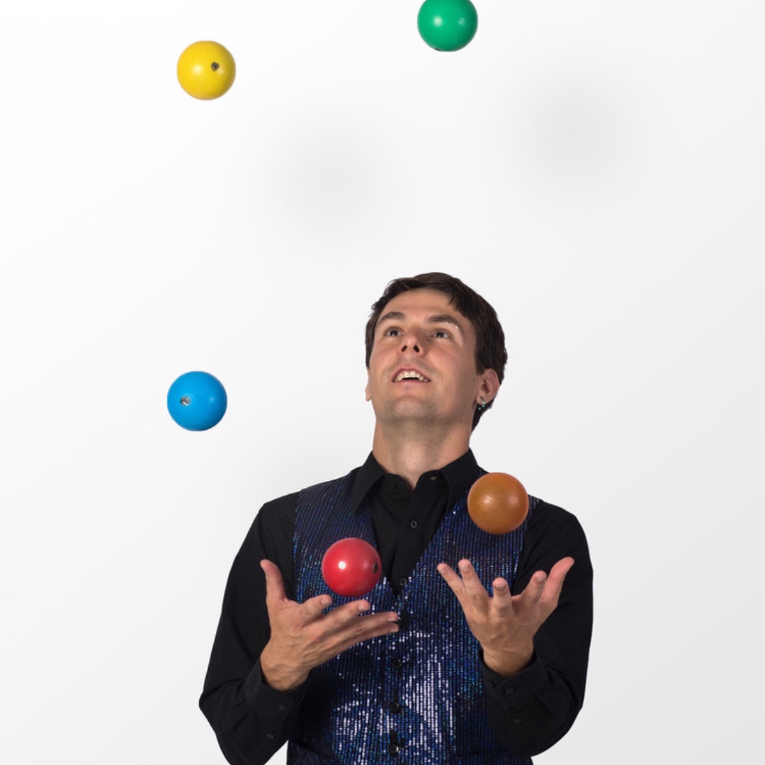 🎪 Meet Chuck the Juggler, coming to an APCA fall conference near you! 📅

Chuck Clark has been dazzling audiences with his unique blend of comedy juggling. From unicycling to magic, his show is a diverse spectacle of skills and thrills! 🌟

Register @ apca.com