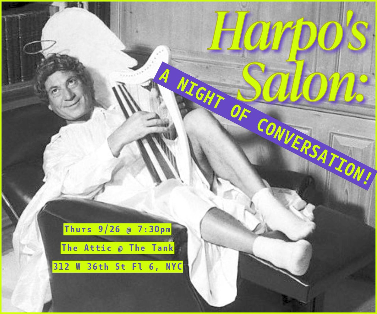 Join these amazing artists next week at Harpo's Salon! - mailchi.mp/753732fc9c36/h…