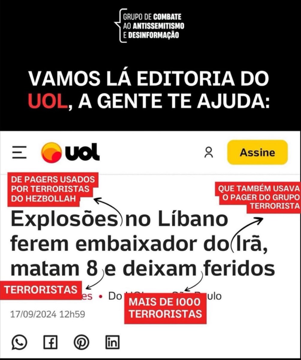 O que custa noticiar a verdade dos fatos?