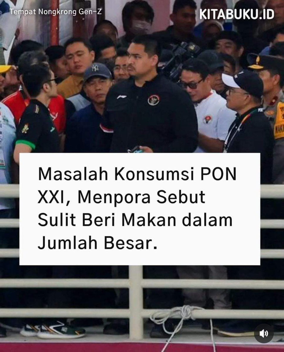 Kok menpora jadi ngeroast program unggulan presiden terpilih sih?