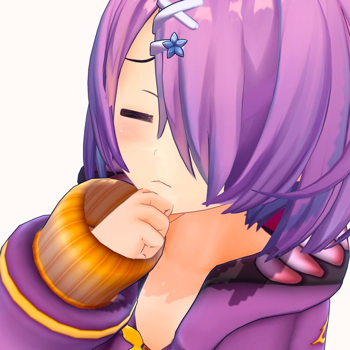 「むむむ。。。#あずきそあーと(C)Appland, Inc. 」|BNSHのイラスト