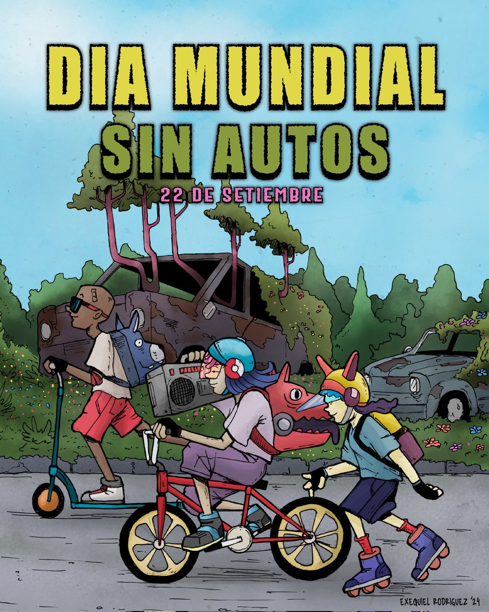 MusiMovilUy's tweet photo. #DiaMundialSinAutos #22s
Por lo menos ese día bajate del auto o moto y sumate a la #MovilidadSostenible. Puedes hacerlo en transporte público, a pié o bicicleta. Se parte de la solución: SUMATE!
#DMSA #DMSA2024
#NoHayPlanetaB https://t.co/4m9uEA35er