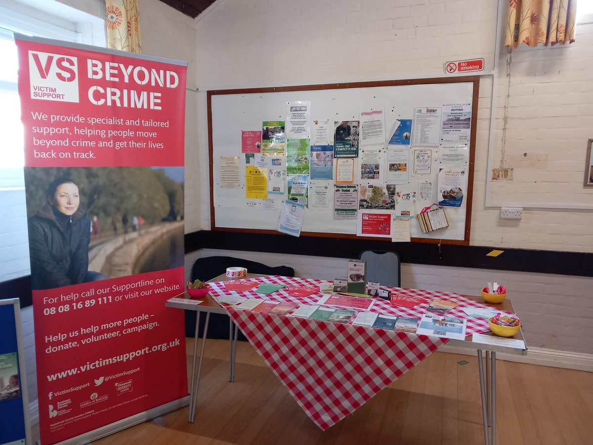 Victim Support Devon & Cornwall (@vsdevoncornwall) on Twitter photo Today we are at the #RuralRoadshow - St Michael's Community Hall in #Bampton #Devon, organised by <a href="/MidDevonHousing/">Mid Devon Housing</a>
One of our Anti-Social Behaviour (#ASB) caseworkers will be there, so come and say hi!👋
Keep your eyes open for more of these events during September & October👀 Today we are at the #RuralRoadshow - St Michael's Community Hall in #Bampton #Devon, organised by <a href="/MidDevonHousing/">Mid Devon Housing</a>
One of our Anti-Social Behaviour (#ASB) caseworkers will be there, so come and say hi!👋
Keep your eyes open for more of these events during September & October👀