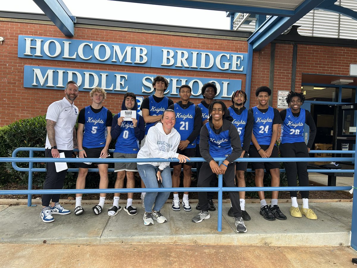 Matt Barksdale (@chsknightsbball) on Twitter photo Great time this morning at <a href="/HolcombBridgeMS/">HolcombBridgeMS</a> meeting some future Knights! <a href="/chsJrBball/">Centennial Jr. Basketball Program</a> tryouts around the corner! Thanks for having us! Great time this morning at <a href="/HolcombBridgeMS/">HolcombBridgeMS</a> meeting some future Knights! <a href="/chsJrBball/">Centennial Jr. Basketball Program</a> tryouts around the corner! Thanks for having us!