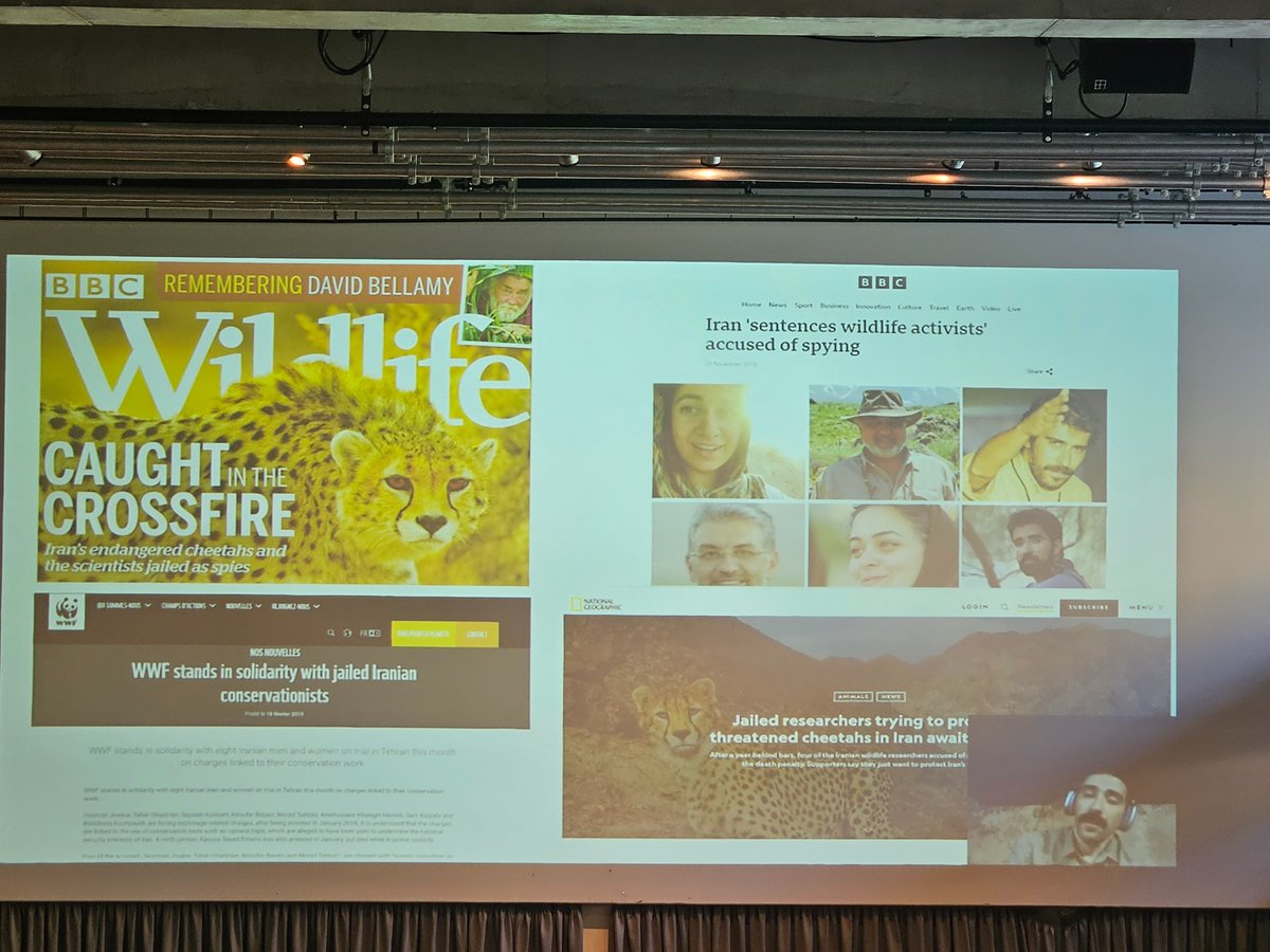 ConservOptimism's tweet photo. Moving talk from @anyhope4nature in #COSummit24. Amirhossein was arrested & imprisoned carrying out his #conservation work. Yet his passion and optimism prevail. What an inspiration! #conservationoptimism https://t.co/bQosDwmUdV