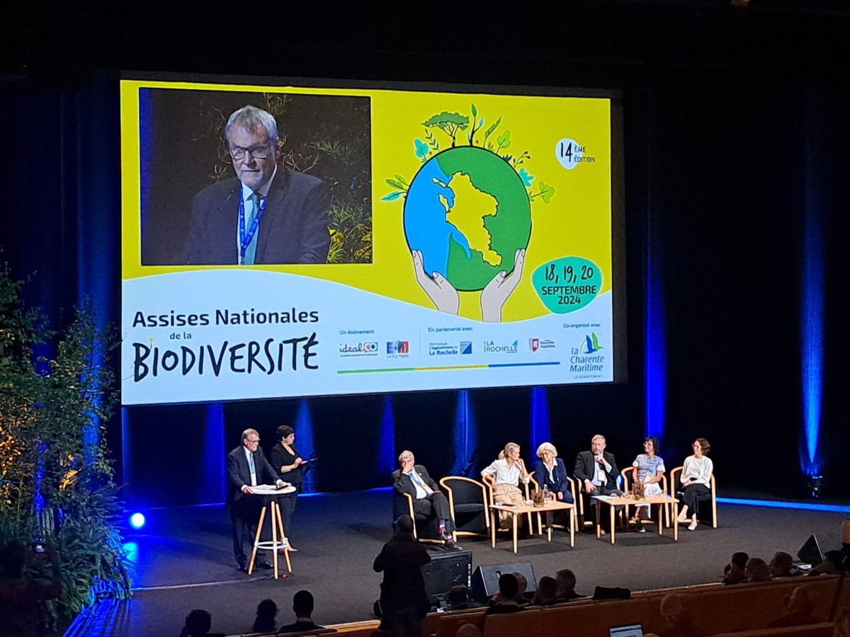 Départements de France (@adepartementsf) on Twitter photo Les #Départements de France pleinement mobilisés pour la biodiversité en dépit de la réduction drastique des moyens alloués aux collectivités. Début des <a href="/Assises_Biodiv/">Assises Nationales de la Biodiversité</a> à La Rochelle, dont DF est partenaire. <a href="/LebloisJC/">Jean-Claude Leblois</a> #ANB24 #biodiversité #environment #nature Les #Départements de France pleinement mobilisés pour la biodiversité en dépit de la réduction drastique des moyens alloués aux collectivités. Début des <a href="/Assises_Biodiv/">Assises Nationales de la Biodiversité</a> à La Rochelle, dont DF est partenaire. <a href="/LebloisJC/">Jean-Claude Leblois</a> #ANB24 #biodiversité #environment #nature