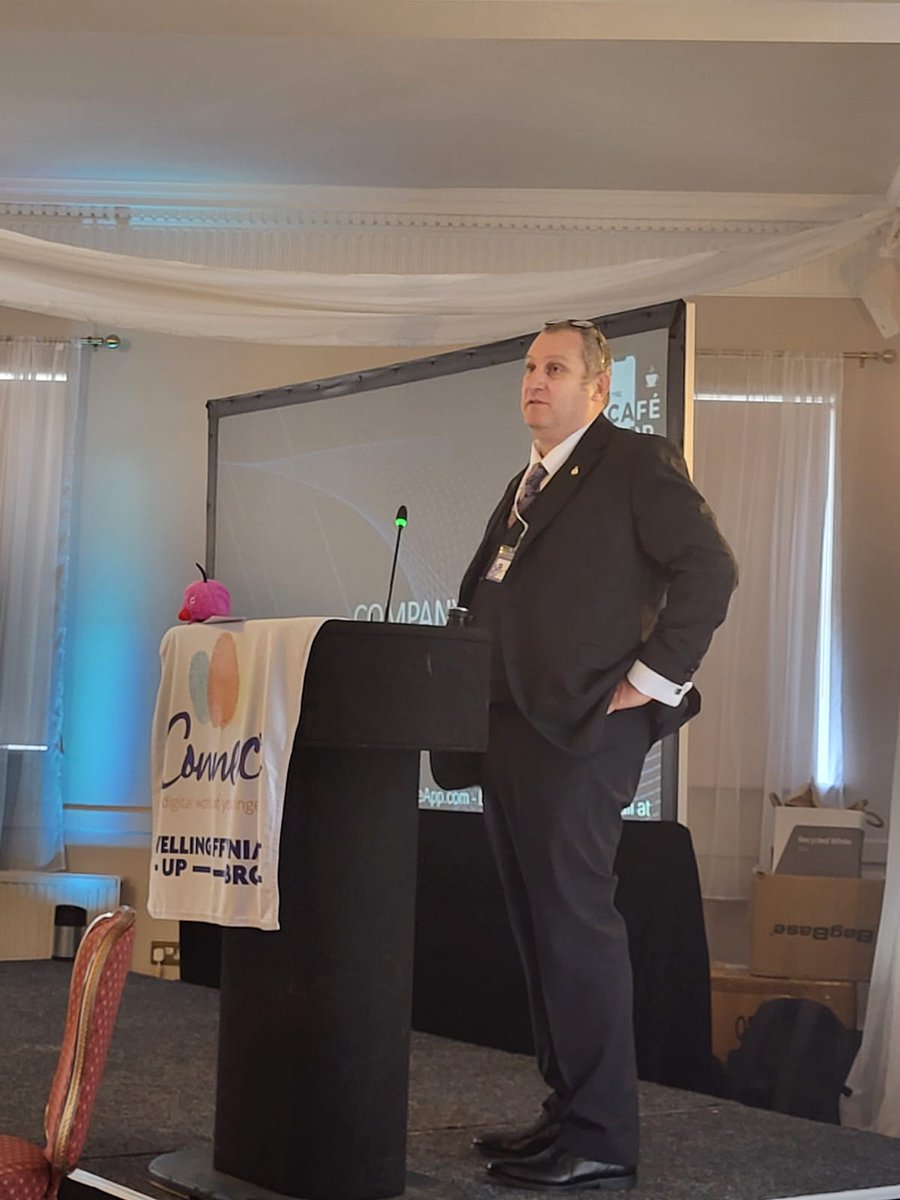 Our afternoon session is well underway with James Armstrong from the cafe app <a href="/Mon_Housing/">Monmouthshire Housing Association (MHA)</a> <a href="/MonmouthshireCC/">Monmouthshire / Sir Fynwy</a> #UKSPF #Monmouthshire #digitalinclusion