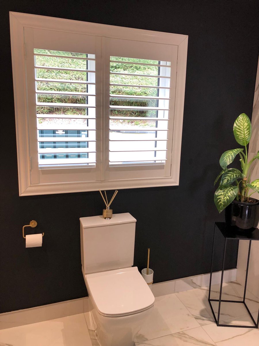 Direct_Blinds's tweet photo. Stylish, timeless elegance 🤩

We can’t get enough of this recent job, adding plantation shutters to this modern bathroom!

#DirectBlinds #Cork #Home #Shutters #PlantationShutters #HomeIdeas #ModernHomes https://t.co/Pm4qTGgFXO