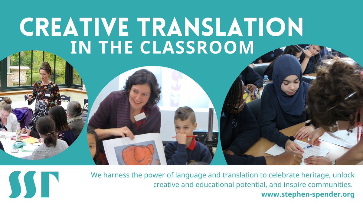 Stephen Spender Trust (@stephenspender) on Twitter photo 1 week to go until #EuropeanDayofLanguages on 26 September!
Looking for inspiration? Make the most of our free resources for #CreativeTranslation in the classroom!
Translation activities:
stephen-spender.org/translation-ac…
Class projects:
stephen-spender.org/class-projects/
#edutwitter #mfltwitterati 1 week to go until #EuropeanDayofLanguages on 26 September!
Looking for inspiration? Make the most of our free resources for #CreativeTranslation in the classroom!
Translation activities:
stephen-spender.org/translation-ac…
Class projects:
stephen-spender.org/class-projects/
#edutwitter #mfltwitterati