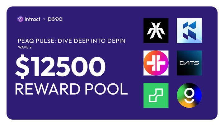 DATS is part of the <a href="/peaqnetwork/">peaq</a> PULSE Wave 2! ⚡️

Join us in this exciting campaign with a massive $12,500 prize pool! 💥🚀
Secure your place in the future of #cybersecurity and innovation! 🔒💻

Let's start: link.intract.io/peaq2