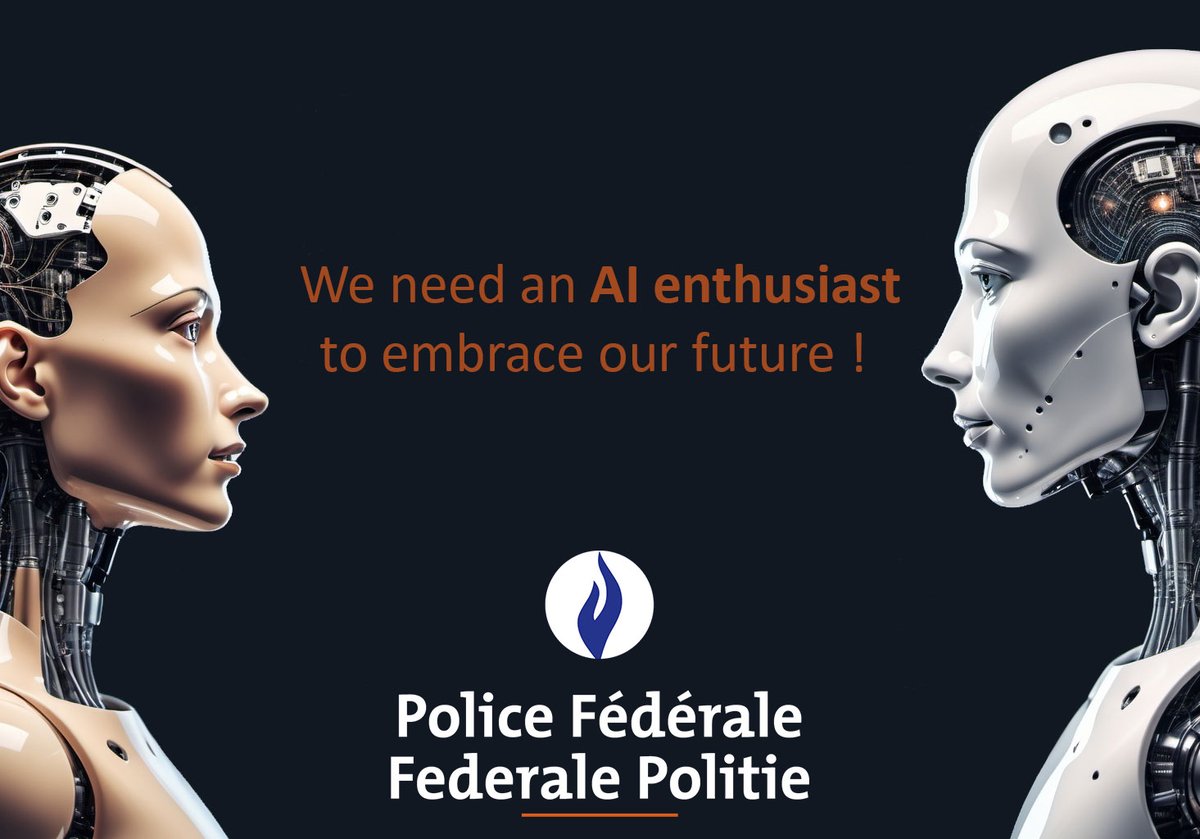 policefederale's tweet photo. L’IA va transformer le monde, y compris la police. Souhaitez-vous prendre part à cette transformation ? Rejoignez notre équipe et accompagnez la mise en œuvre de l’ #IA au sein de nos services opérationnels et d’appui.
Postulez dès maintenant : https://t.co/BnJDOpX2ld
#jobpol https://t.co/8BdifBThSC